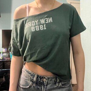Women's Green T-shirt